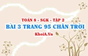 Bài 3 trang 95 Toán 8 Chân trời sáng tạo Tập 2